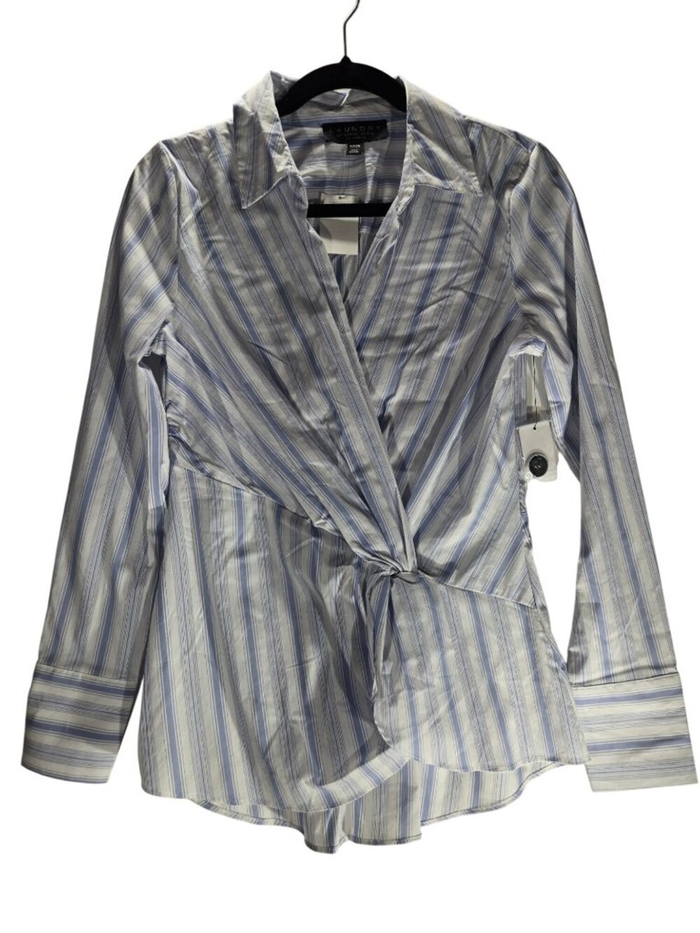 Laundry‎ by Shelli Segal NWT Twist Front Blouse, size Small/Petite